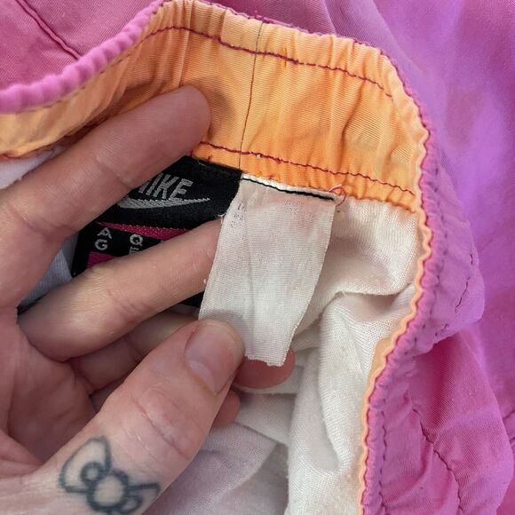 Vintage Nike Shorts Aqua Gear 80’s 90’s Swim Trunks Board Shorts Large - Picture 4 of 9